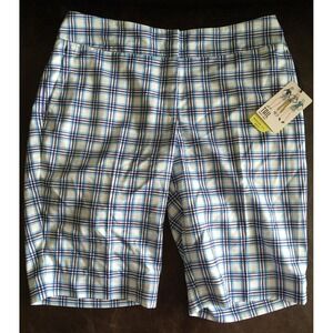 Tail White Label Resort Size 4 Plaid Print Golf Shorts